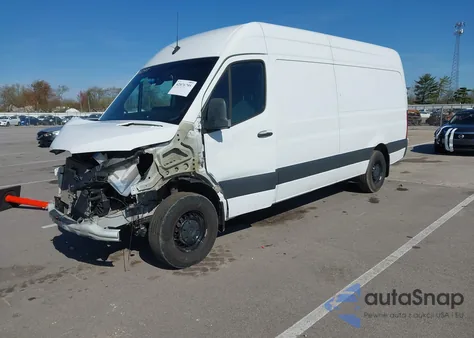 2022 Mercedes-Benz Sprinter 2500 High Roof I4 from USA, damaged, VIN W1Y40CHY3NT120776